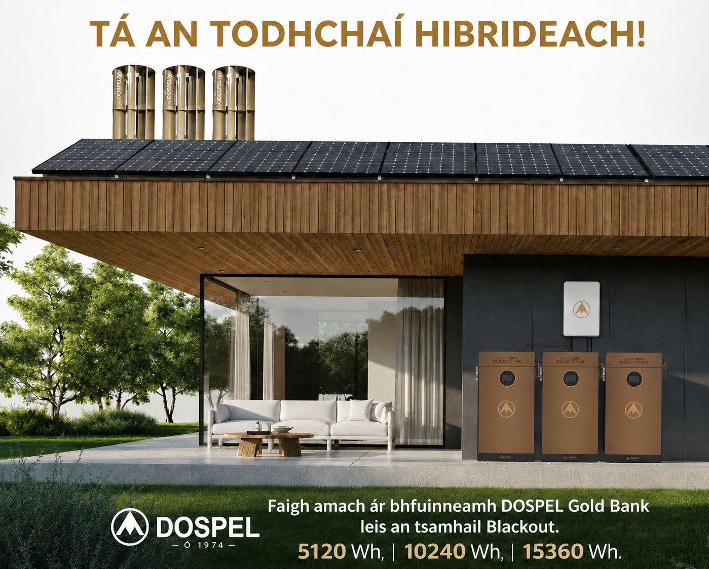 Córas fuinnimh Dospel Gold Bank